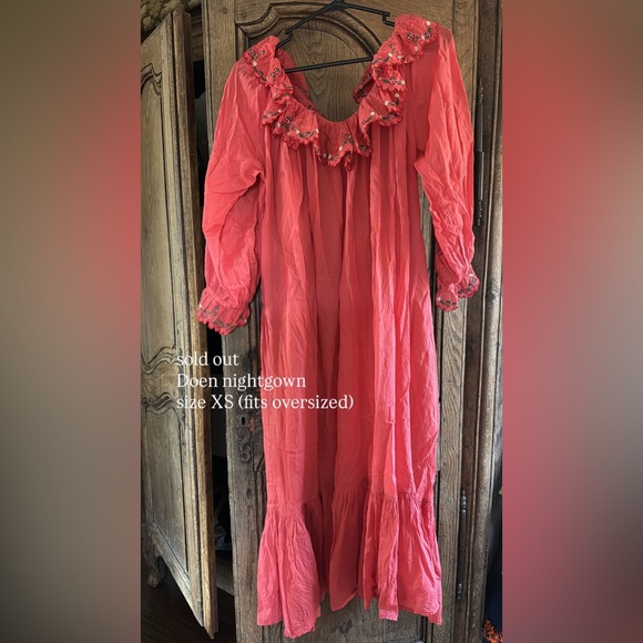 Doen Dresses & Skirts - DOEN Solaris nightgown strawberry